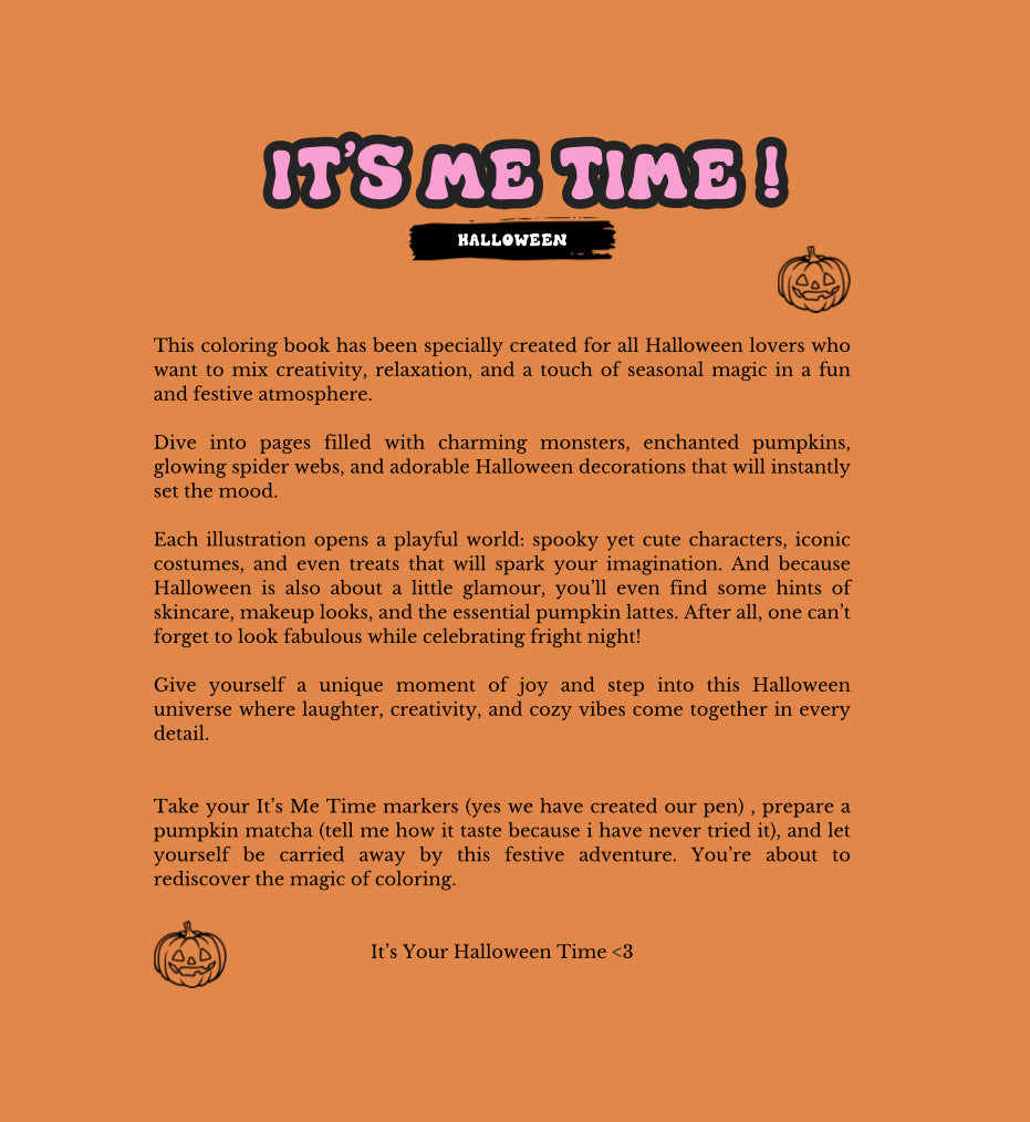 It’s Me Time : Halloween Edition